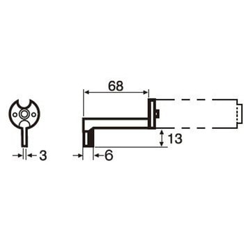 ACCRETECH鼻托（孔深测量）东京精密010 2723